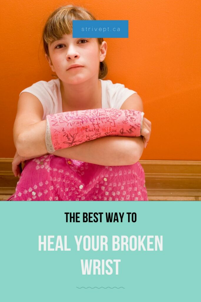 heal a broken wrist, scaphoid fracture, wrist fracture, distal radius fracture, colles fracture