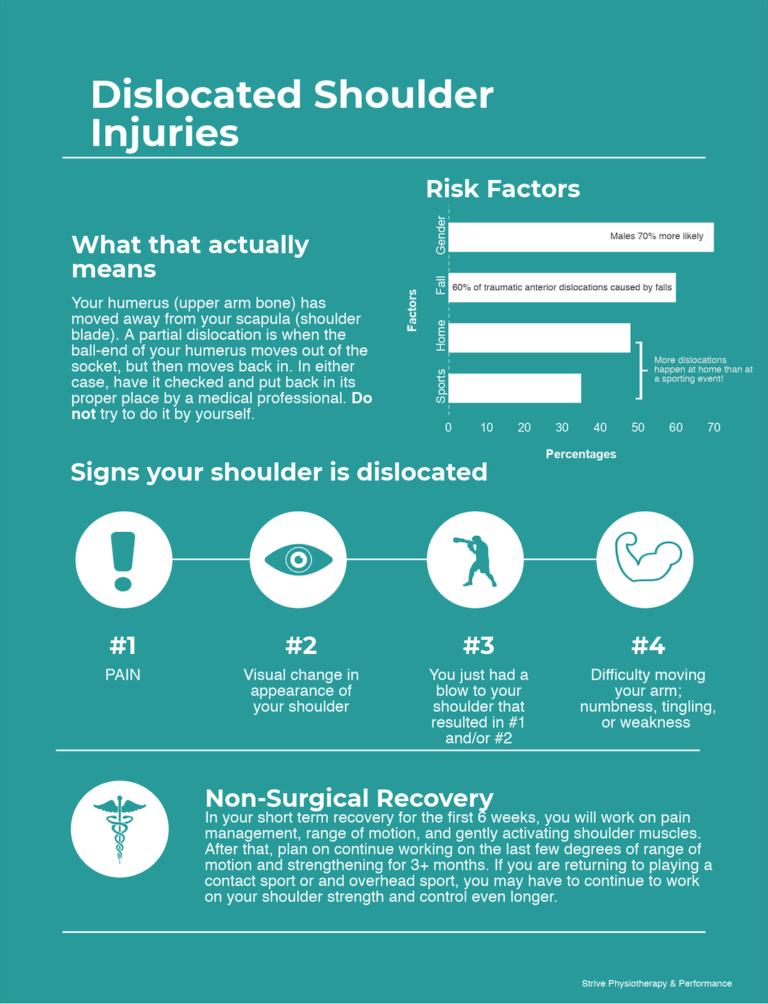 Shoulder Dislocation Infographic