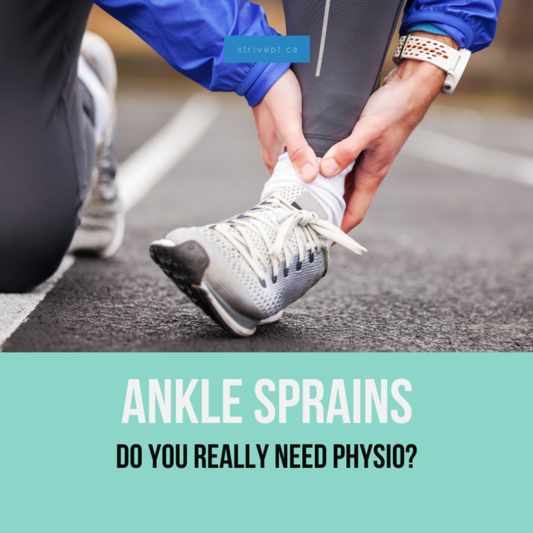 Need Physiotherapy For Your Ankle Sprain? Find Out Here.