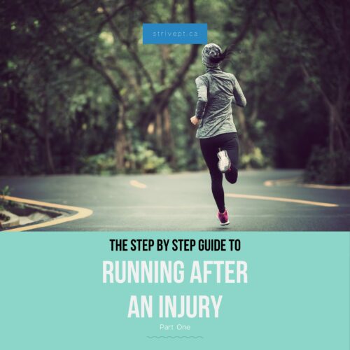 running after an injury