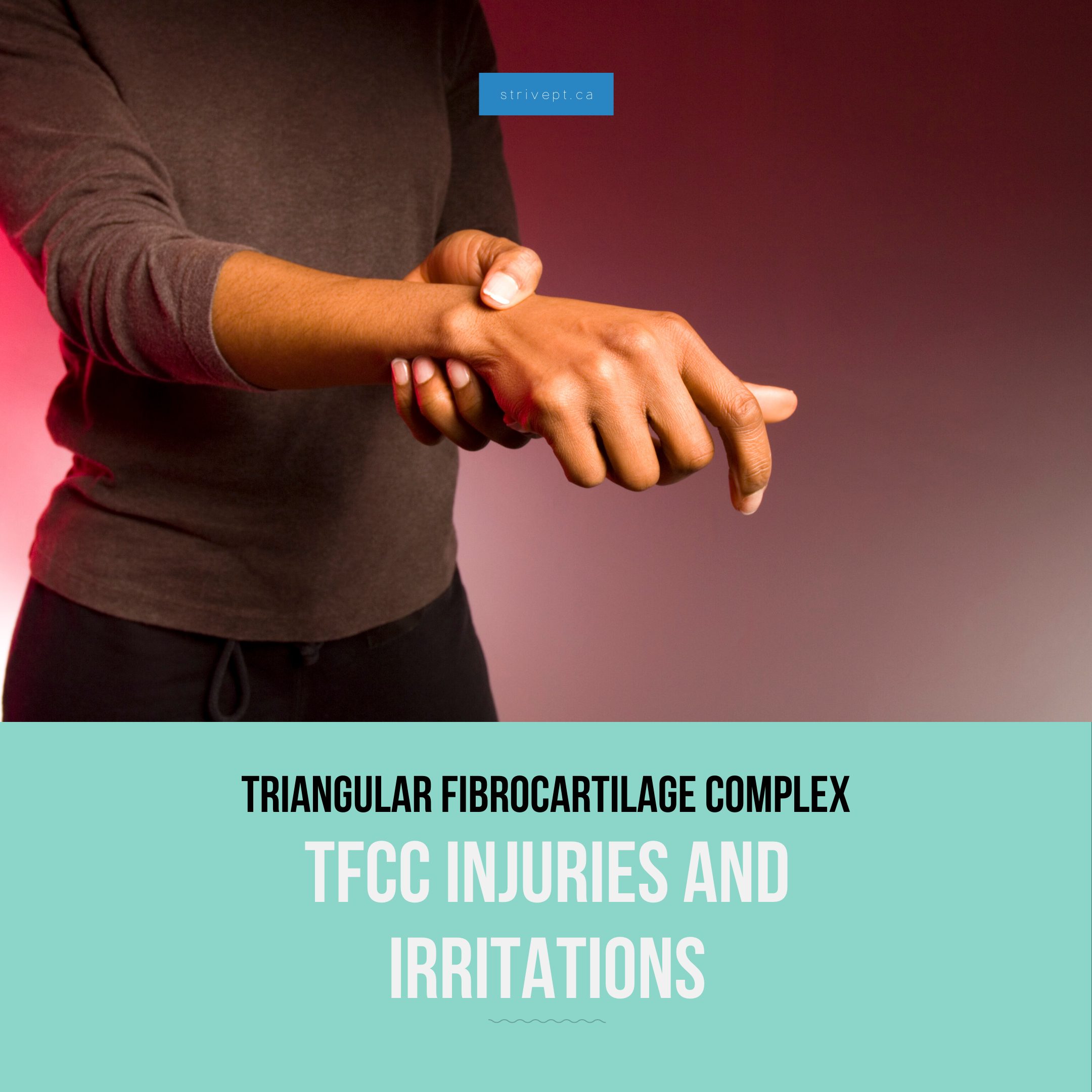 For det andet Transformer Ubrugelig TFCC Injury & Irritation: Triangular Fibrocartilage Complex