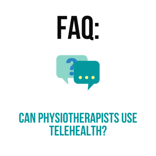can physiotherapists use telehealth