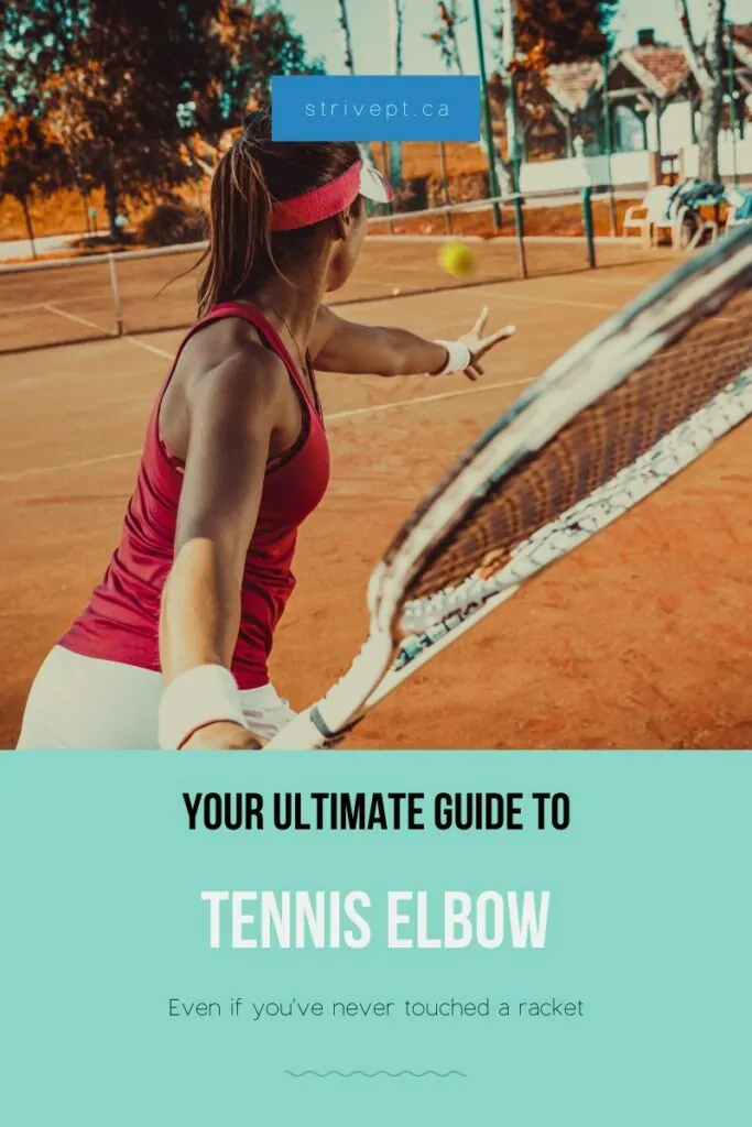 tennis elbow, golfer's elbow, tendonitis elbow, epicondylitis
