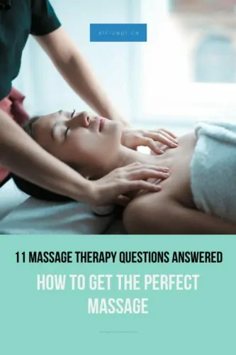 how to get the perfect massage
